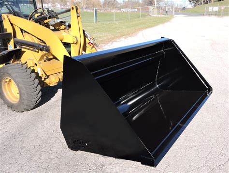 5 ft skid steer bucket|large capacity skid steer bucket.